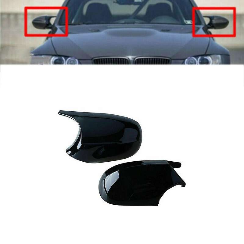 Car Rearview Mirror Cover Side Mirror Case for 3 Series E90 E91 08-11 E92 E93 10-13