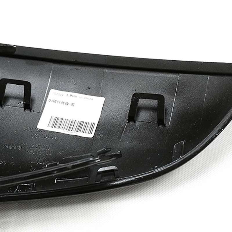 Car Rearview Mirror Cover with Auxiliary Hole Rearview Mirror Cover for Q5 E- Carbon Fiber Reversin