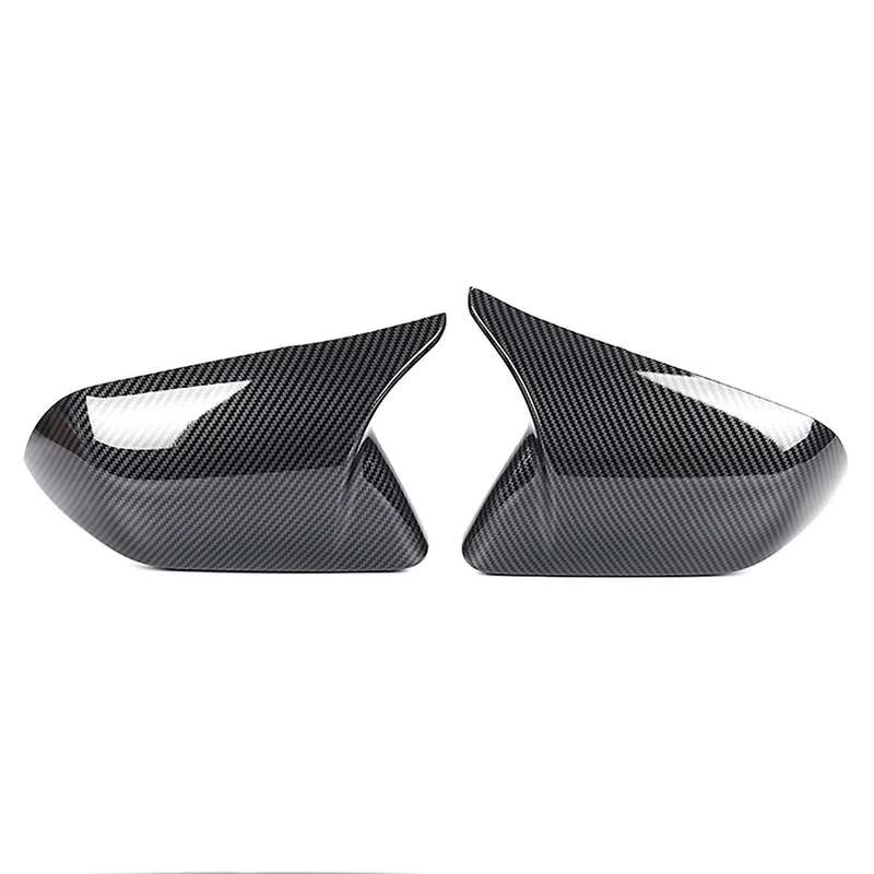Car Rearview Mirror Cover Side Mirror Housing for 2015-2022 FR3Z-17682 FR3B-17683 Carbon Fiber