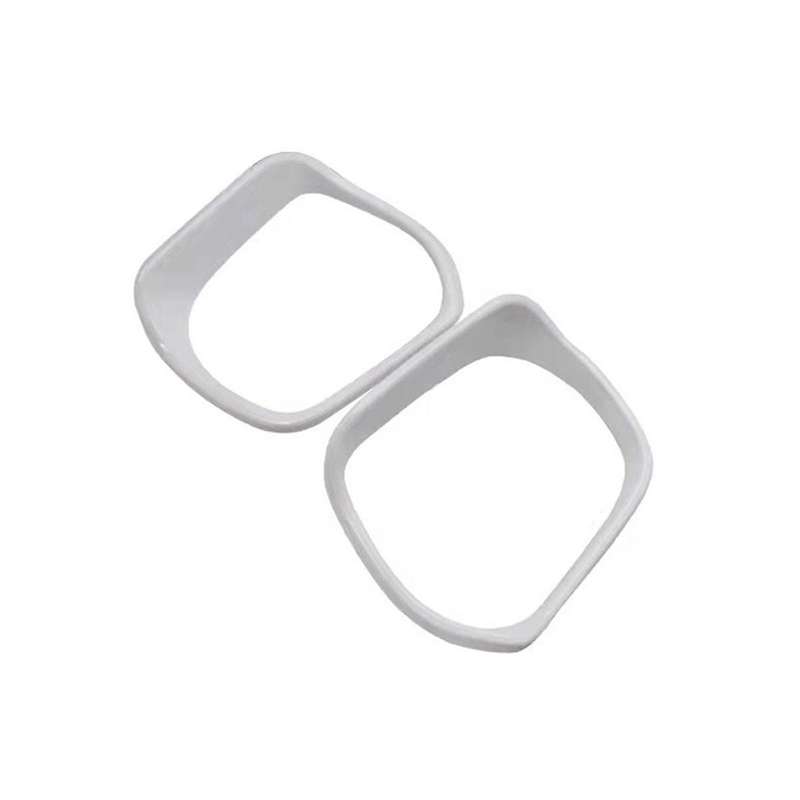 Car Rearview Mirror Rain-proof Modification Accessories for Land Cruiser Prado 200 Lc200(white)