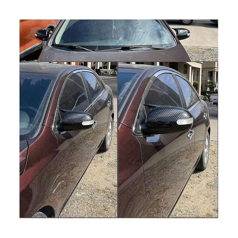 Car Rearview Mirror Shell Trim for K3 Forte 2009-2014 Abs Carbon Fiber Body Side Door Rearview Wing