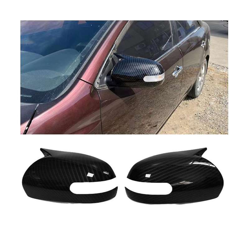 Car Rearview Mirror Shell Trim for K3 Forte 2009-2014 Abs Carbon Fiber Body Side Door Rearview Wing