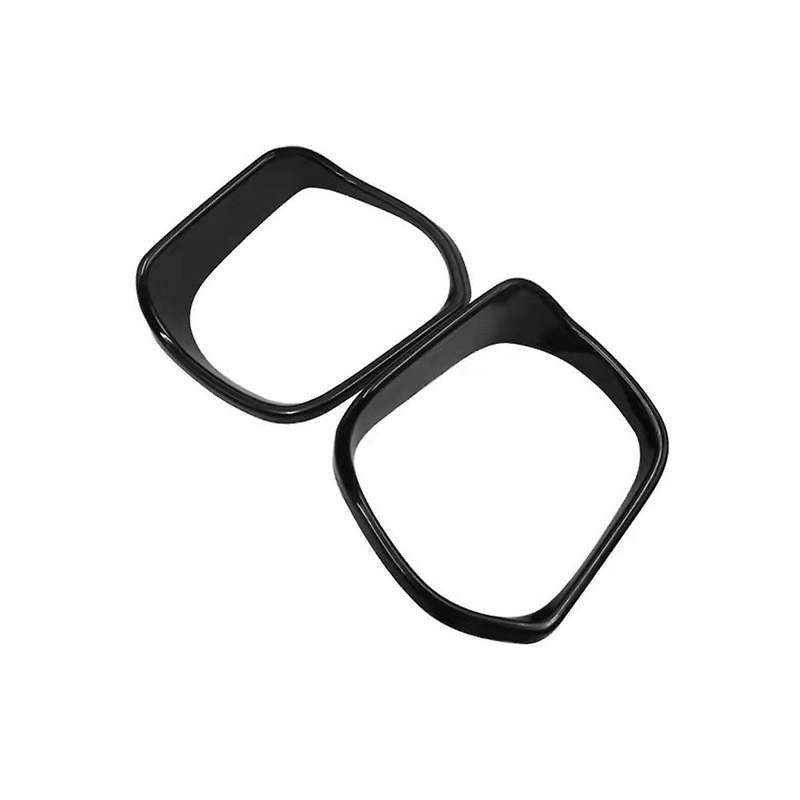 Car Rearview Mirror Rain-proof Modification Accessories for Land Cruiser Prado 200 Lc200(black)