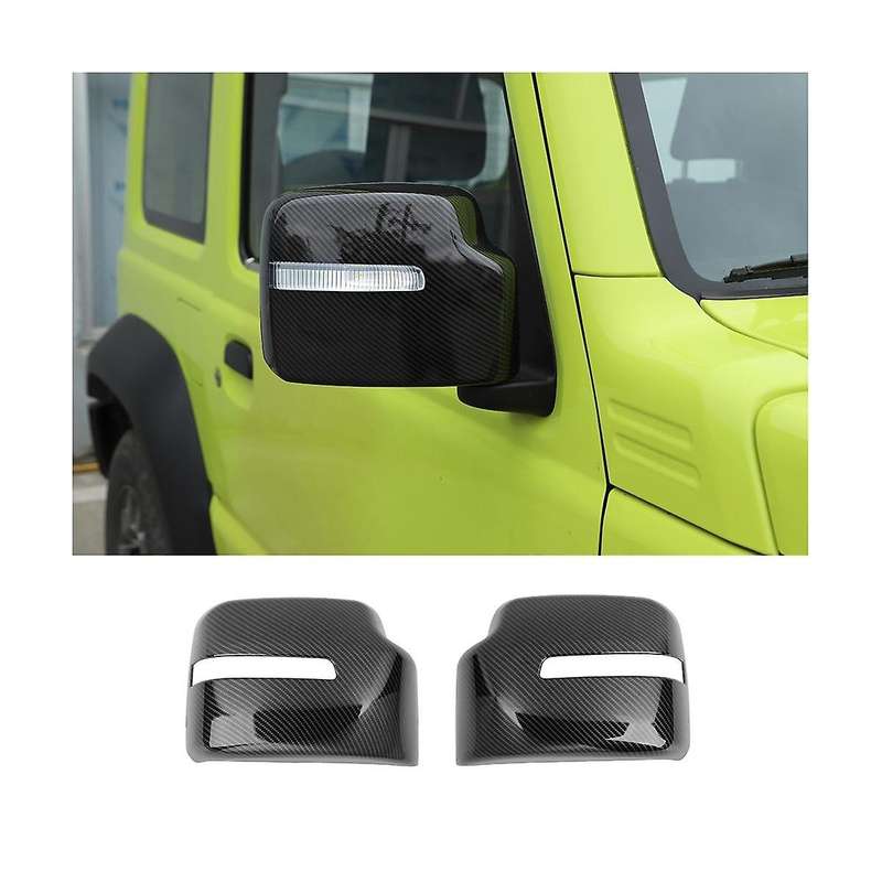 Car Rearview Mirror Shell Decoration Cover Trim Stickers for Jimny Jb64 Jb74 2019 2020 2021 2022 20