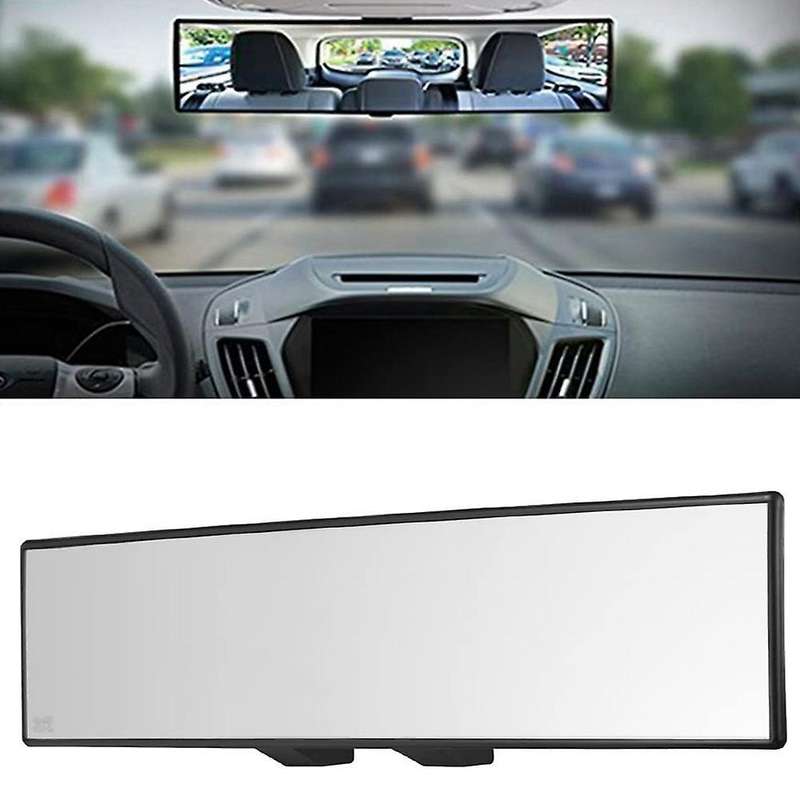 Car Rearview Mirrors,Car Universal 12Inch Interior on Panoramic Rear View Mirror Wide Angle Rear Vi