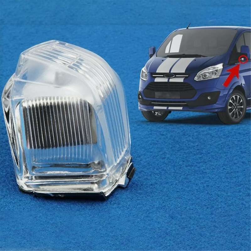 Car Rearview Mirror Turn Signal Light Cover BK21-13B382-AB BK21-13B381-AB for Transit Custom 2013-20