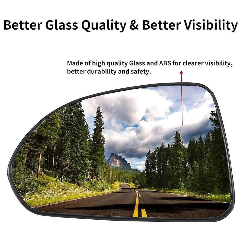 Car Rearview Side Mirror Glass Lens for Fit Jazz Gd1 Gd3 2005-2008 City Gd6 Gd8 76253-sel-p01 76203-
