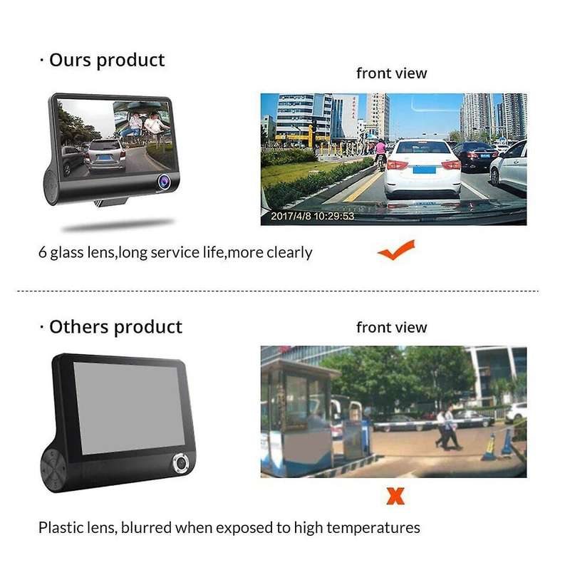 Car Recorder Hd Night Vision Back-up Camera Car Dvr Rear View Camera Car Accessories