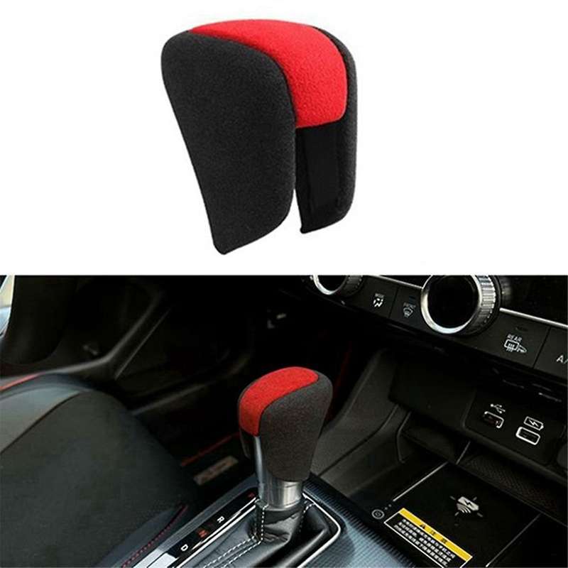 Car Red Gear Shift Knob Cover Decoration Trim for Accord Vezel 2022 Shift Lever Protection Cover