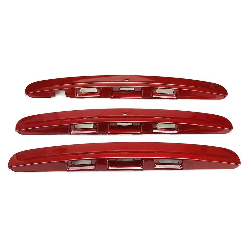 Car Red Rear Boot Lid Handle Cover for J10 2007-2014 (Without I-Key&Camera Hole)Type 1