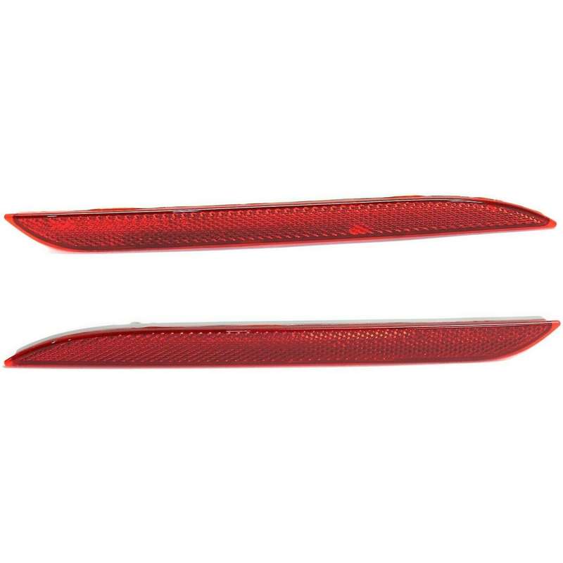 Car Red Lens Rear Brake Rear Bumper Light Corner Reflector Rear Reflector for 2015-2018 FR3B-17A849-