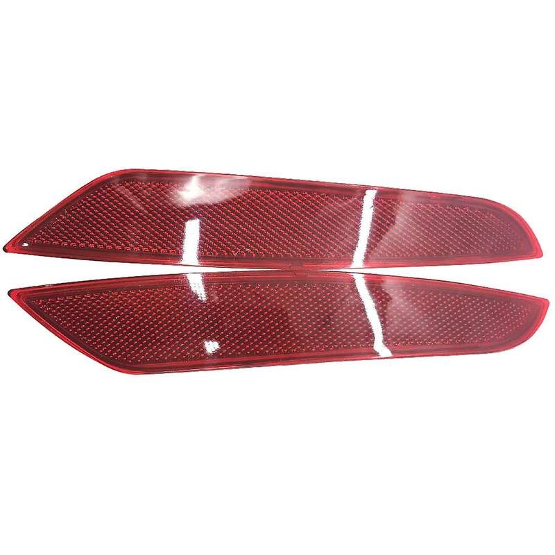 Car Red Rear Bumper Light Reflector Tail Lamp Warning Light Reflector Fog Lamp for Golf 6 MK6 2009-2