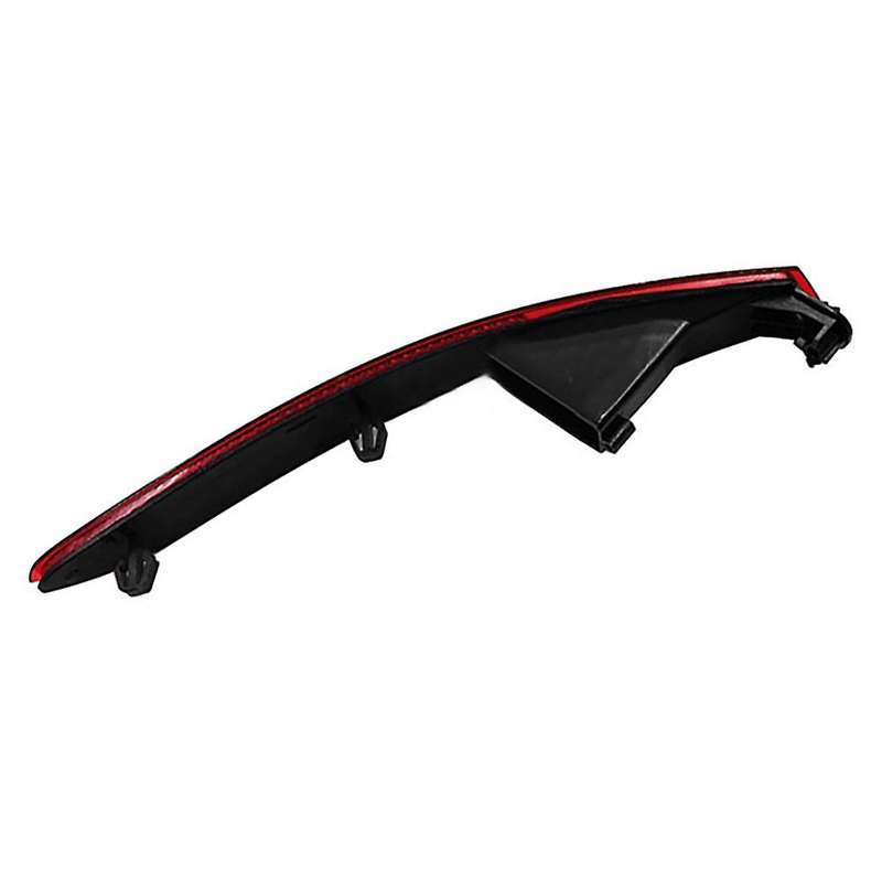 Car Red Rear Bumper Light Reflector Tail Lamp Warning Light Reflector Fog Lamp for 2016 2017 2018 Lo