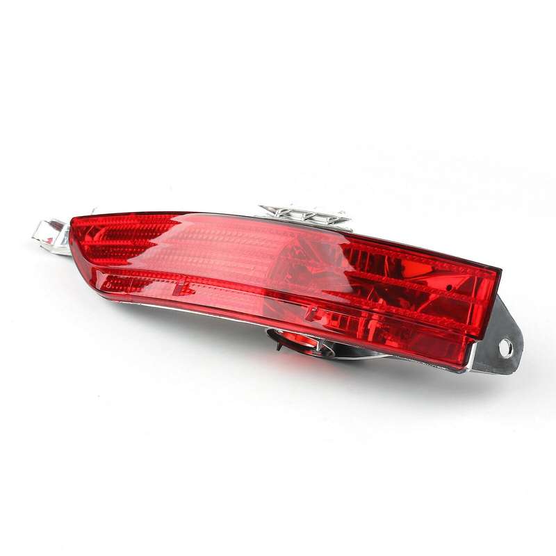 Car Red Rear Fog Lamp Bumper Cover Reflector for 2011-2014 7P6945701D 7P6945702D Left