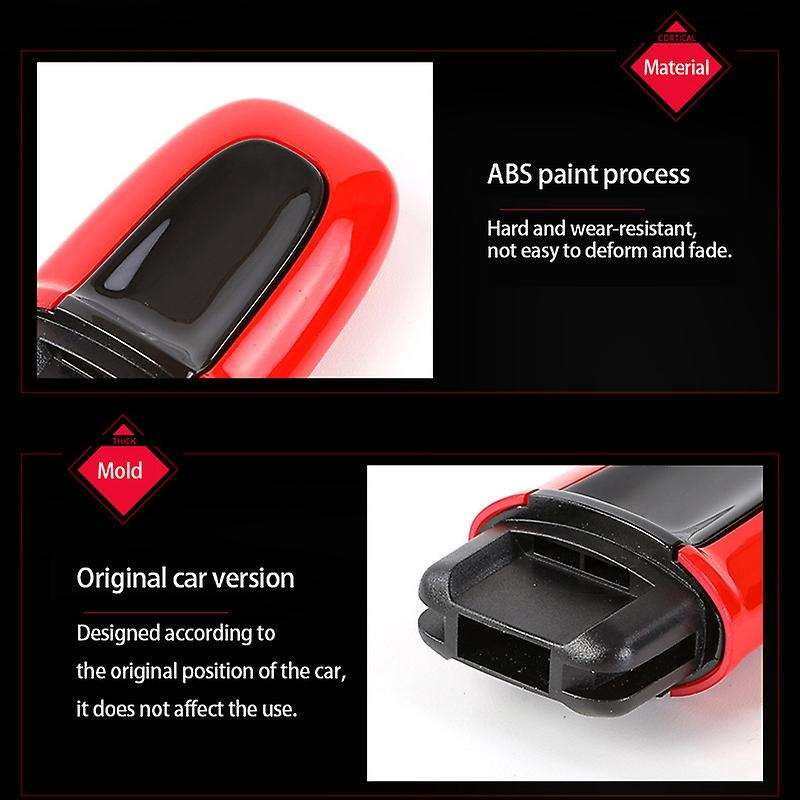 Car Red Smart Remote Keyless Entry for Porsche 911 Cayenne Macan Panamera Replacement Smart Key Cas