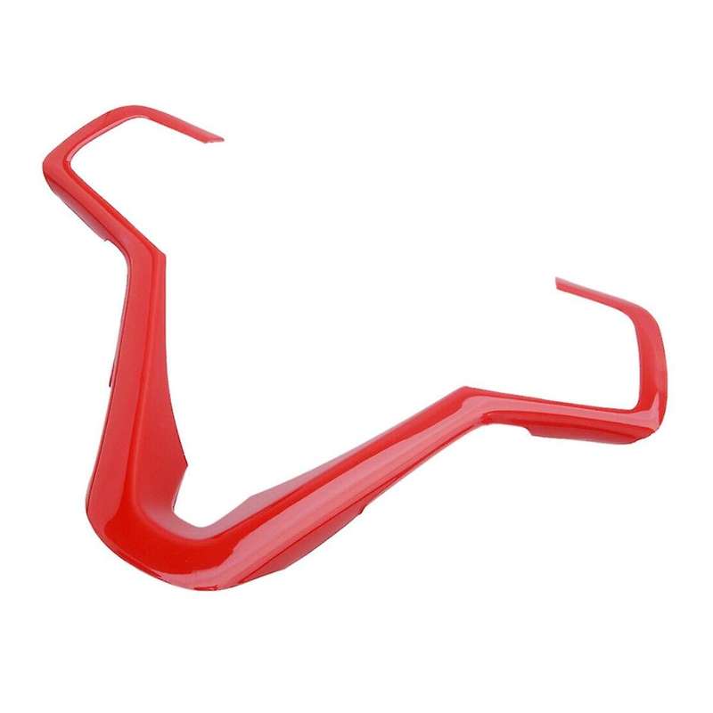 Car Red Steering Wheel Button Panel Cover Trim for 2011-2017 Decoration Accessories