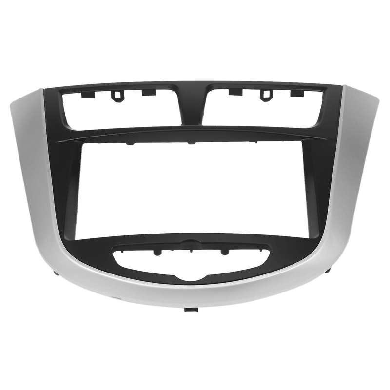 Car Refitting Radio Fascia Panel Dvd Trim Kit for I-25 I25 2din Dash Stereo Interface,2 Din