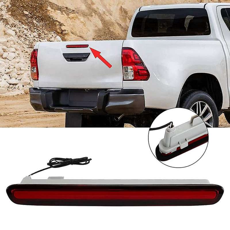 Car Red Third Brake Stop Light Stop Lamp, Rear 3Rd Brake Light Tail Lamp for / 2015-2018 32915006872