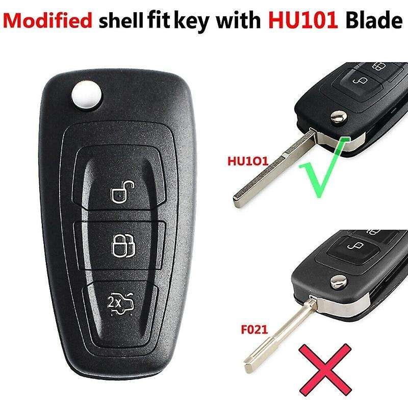 Car Remote Key Shell Compatible Compatibled Focus Fiesta Galaxy Mondeo C-Max Ranger