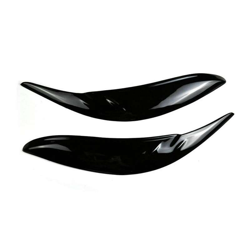Car Resin Headlights Eyebrow Eyelid Trim Cover Sticker Accessories for Sienna LE SE 2011-2020