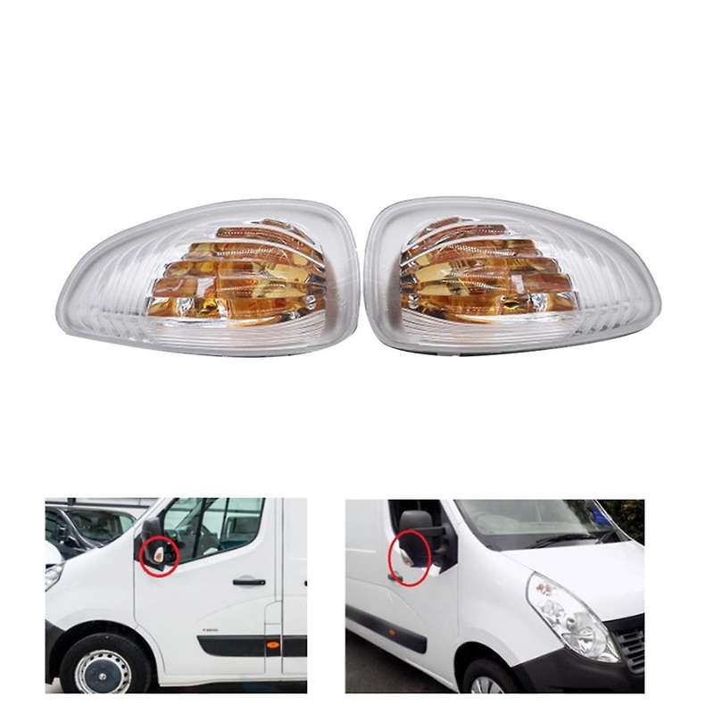 Car Reverse Mirror LED Turn Signal Light for NV 400 MASTER MK3 MOVANO MK2 Indicator Light