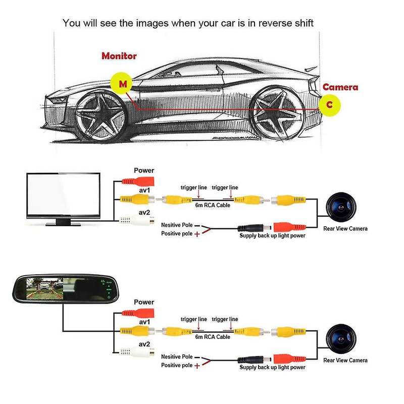 Car Reverse Rear Backup Parking Camera for Prado Cruiser 120 2002-2009
