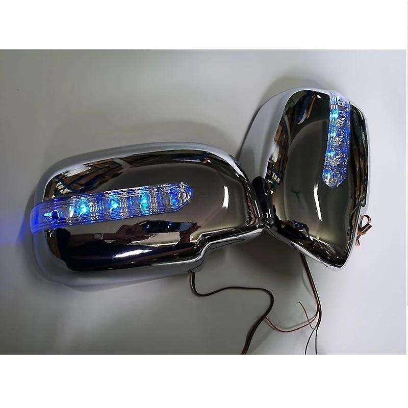 Car Reversing Mirror Cover Led Rearview Mirror with Light Side Mirror with Turn Signal for 2006-201