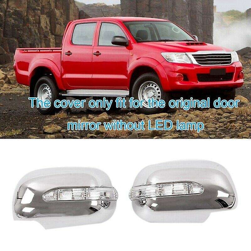 Car Reversing Mirror Cover Led Rearview Mirror with Light Side Mirror with Turn Signal for 2006-201