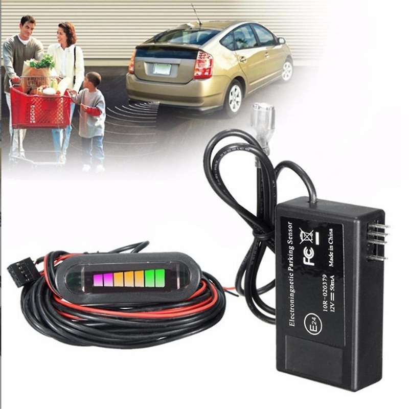 Car Reversing Radar Reversing Sensor Car Parking Alarm with LED Buzzer for Car Truck RV Mini-Van U3