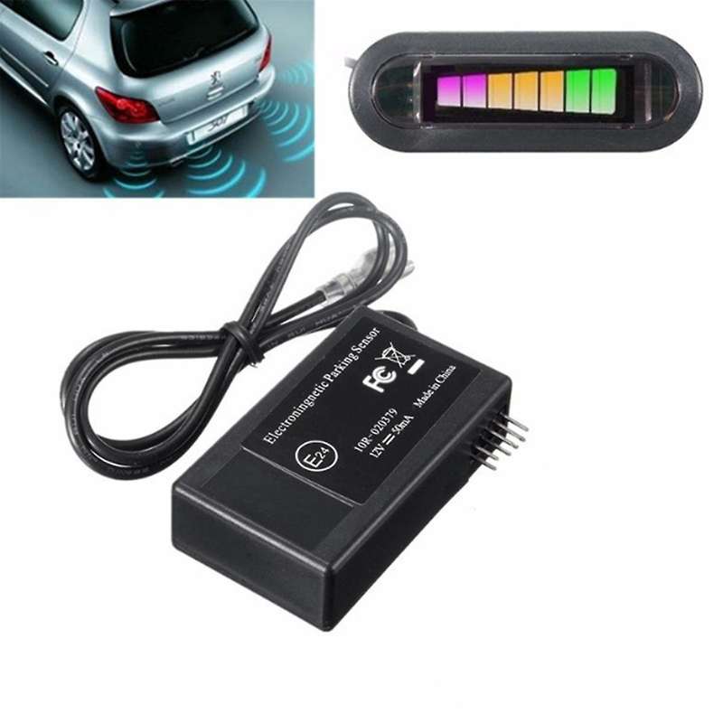 Car Reversing Radar Reversing Sensor Car Parking Alarm with LED Buzzer for Car Truck RV Mini-Van U3