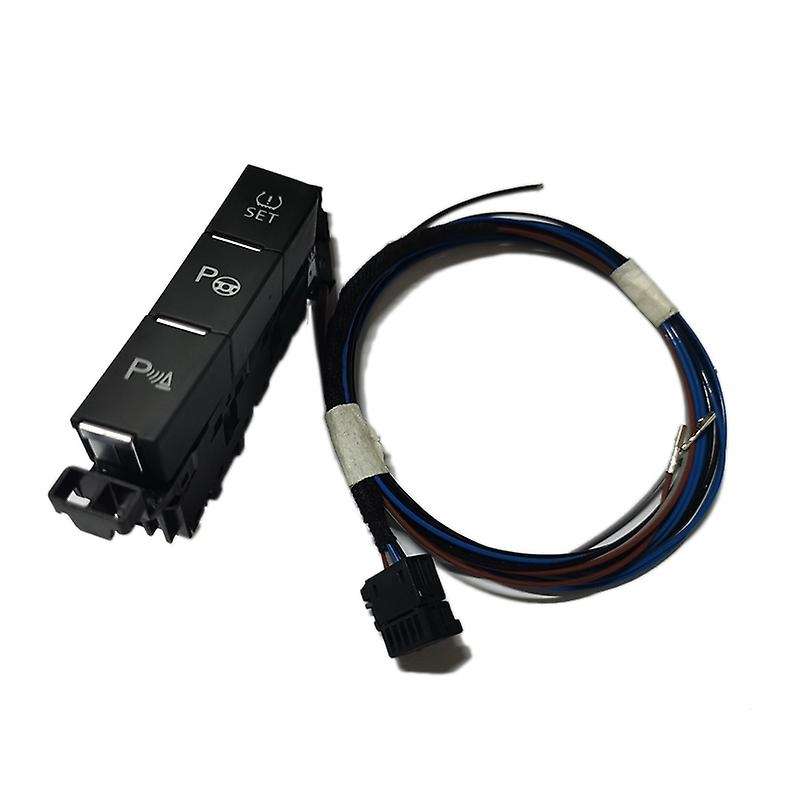 Car Reversing Radar&Parking Assist Switch Tire Pressure Button&Cable for Golf MK7 5G1927238E 6R09729