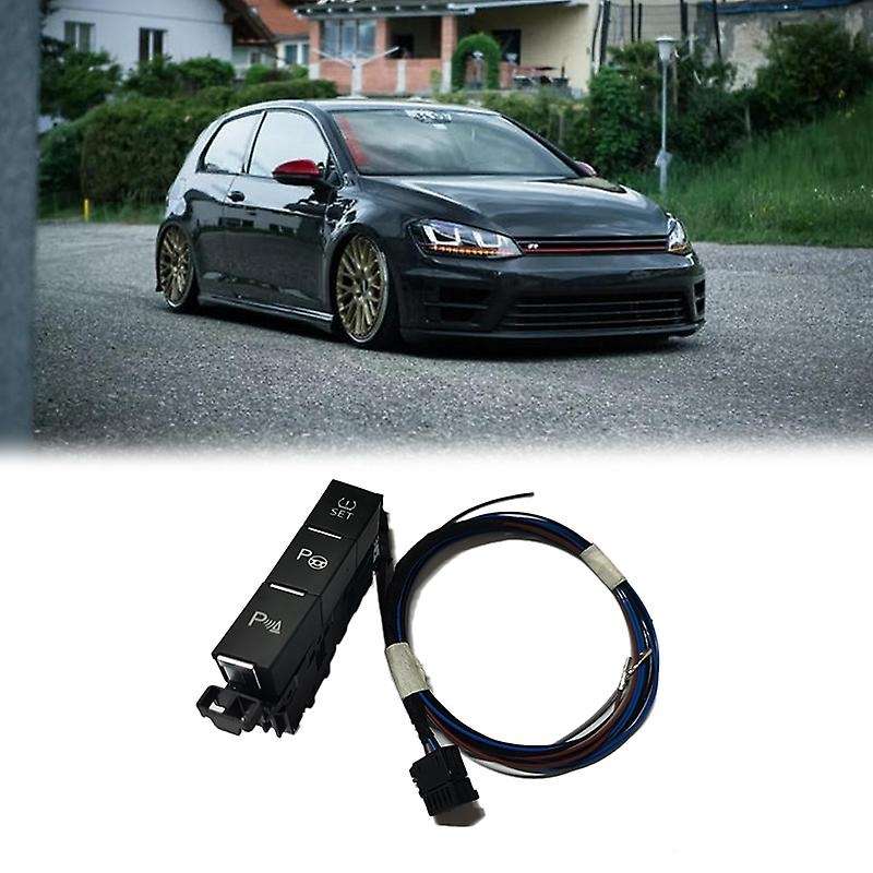 Car Reversing Radar&Parking Assist Switch Tire Pressure Button&Cable for Golf MK7 5G1927238E 6R09729