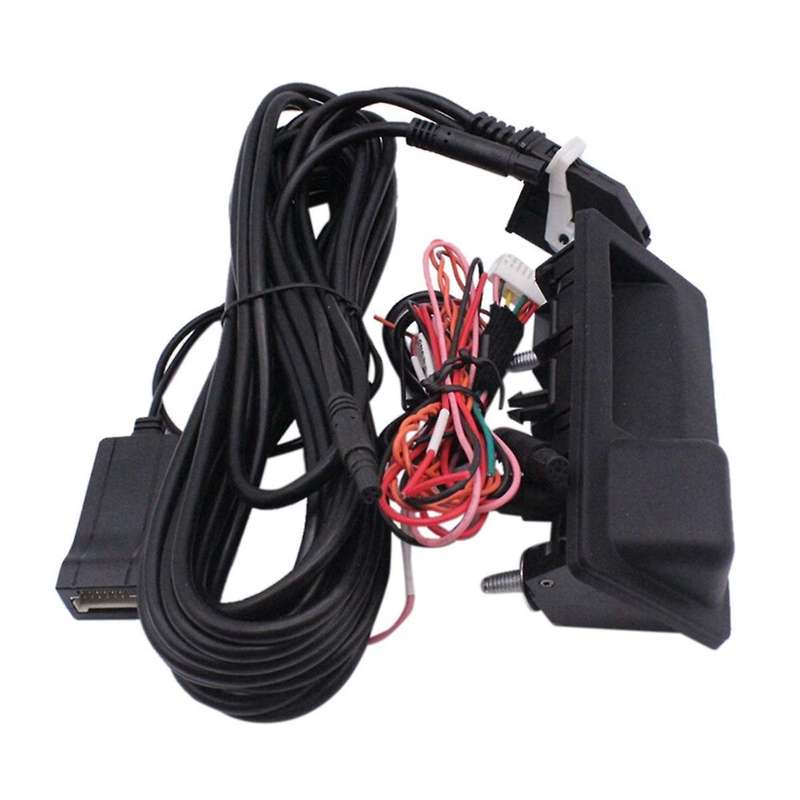 Car Rgb Rearview Camera with Trunk Switch Handle Cable for Mk5 5 Mk6 Vi B7 Rns510 Rns315 Rcd510
