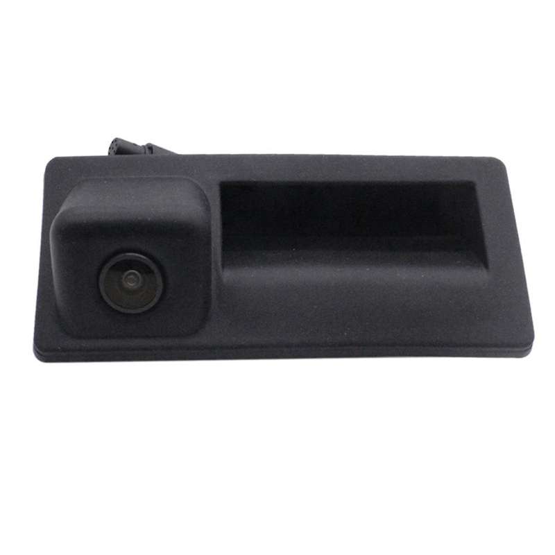 Car Rgb Rearview Camera with Trunk Switch Handle Cable for Mk5 5 Mk6 Vi B7 Rns510 Rns315 Rcd510