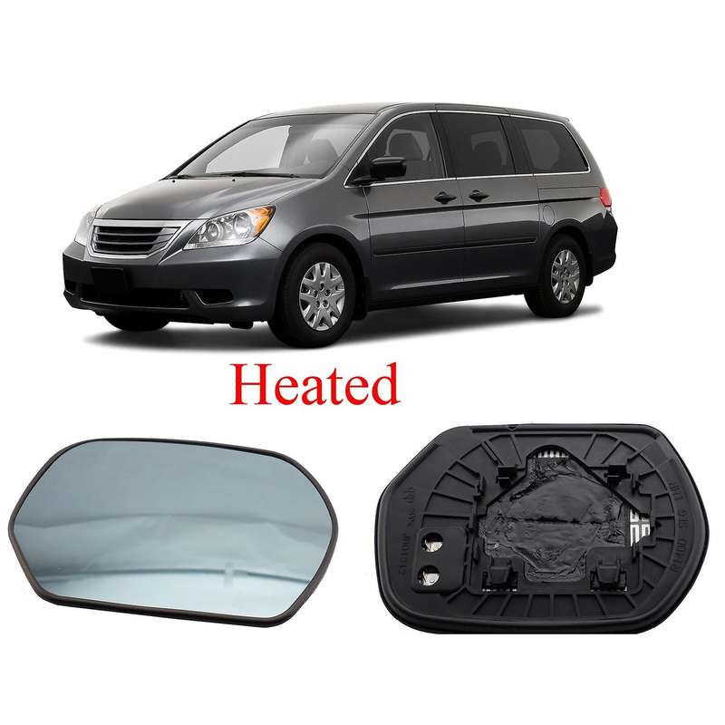 Car Right Blue Heated Rear View Side Mirror Glass Lens for Odyssey 2009-2014 76203-SLG-H11