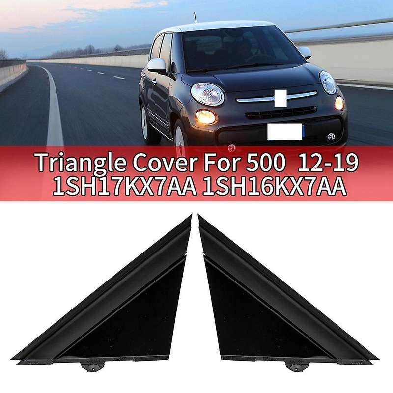 Car Right Door Mirror Flag Cover Molding Triangle Cover for 500 2012-2019 1SH16KX7AA