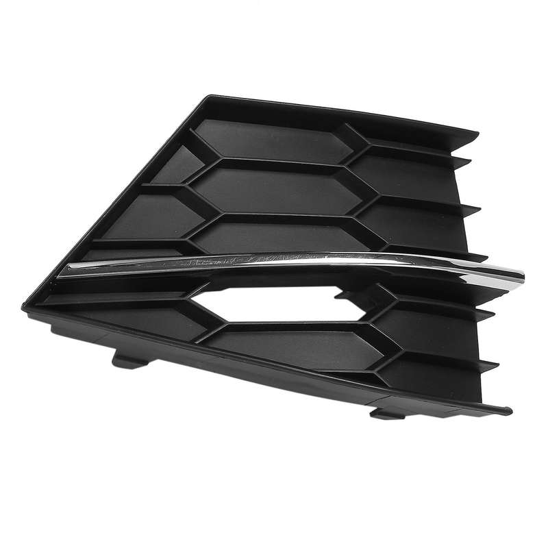 Car Right Fog Light Grille Cover Fog Light Cover Trim for Superb 2016 2017 2018 Front Bumper Grille