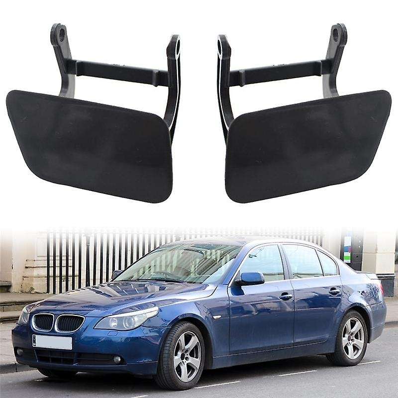 Car Right Front Bumper Headlight Washer Spray Nozzle Cover Headlight Washer Jet Cap for  5-series E6