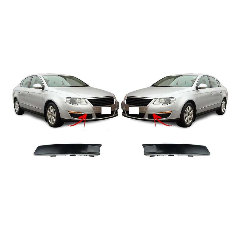 Car Right Front Bumper Trim Front Bumper Bumper Cover for B6 2007 2008 2009 2010 2011 3CD807645 3CD8