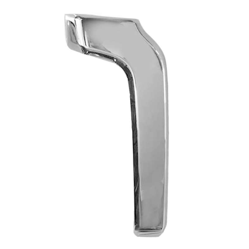 Car Right Front Bumper Grill Chrome Trim Molding Decorative Cover for Montero V93 V97 V98 2015-2017