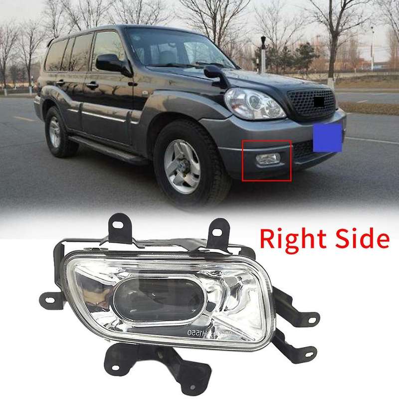 Car Right Front Bumper Fog Lights Fog Lamp for Terracan 2.4 2.9 2001-2007 Headlight Foglamp
