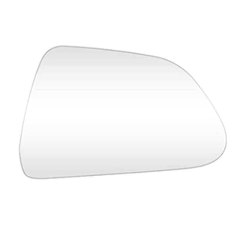 Car Right Front Heated Side Door Wing Rear View White Mirror Lens Glass for 2017-2022