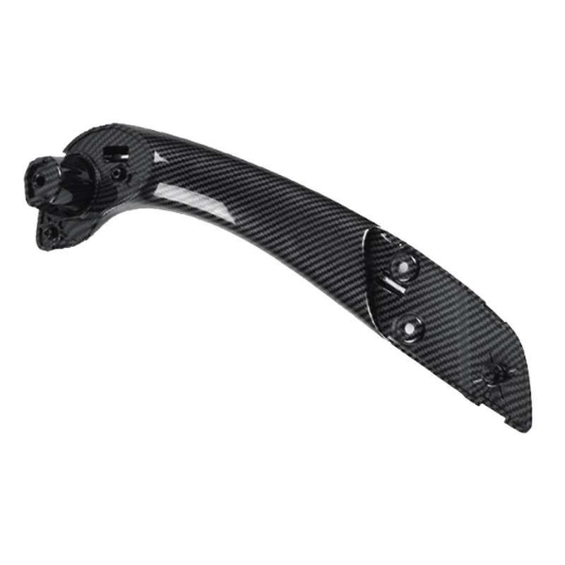 Car Right Front Inner Door Handle Assembly 809540001R 809600007R for 3 2008-2016 Carbon Fiber Patter