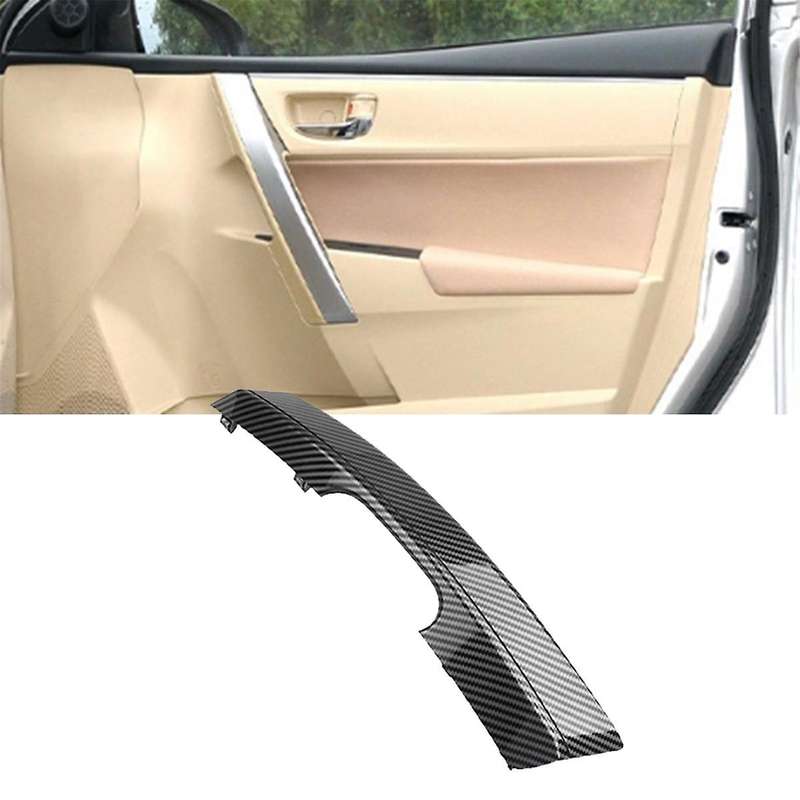 Car Right Front Inner Door Handle for LEVIN 2014-2018 Car Door Inner Armrest Cover Carbon Fiber