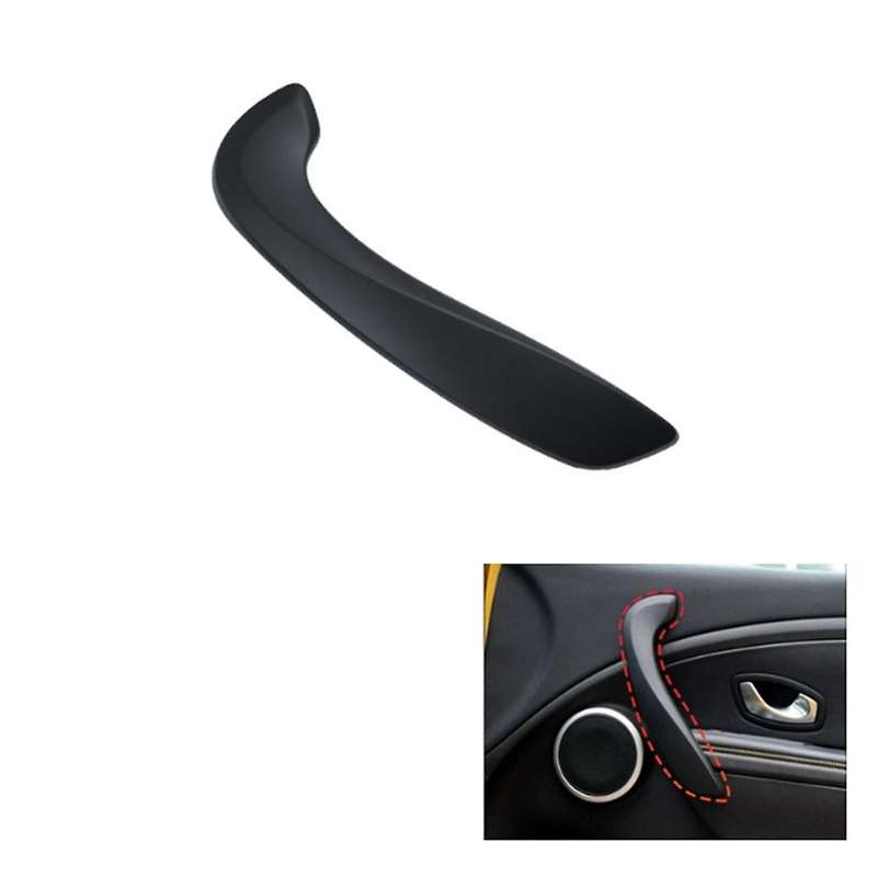 Car Right Front Inner Door Handle for 3 2008-2016 Car Door Inner Armrest Outer Cover Black