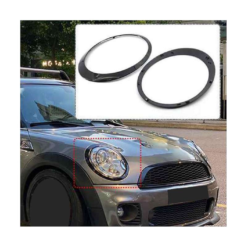 Car Right Headlight Frame Headlight Trim Ring for S R56 R57 R55 2007-2015 51137149906