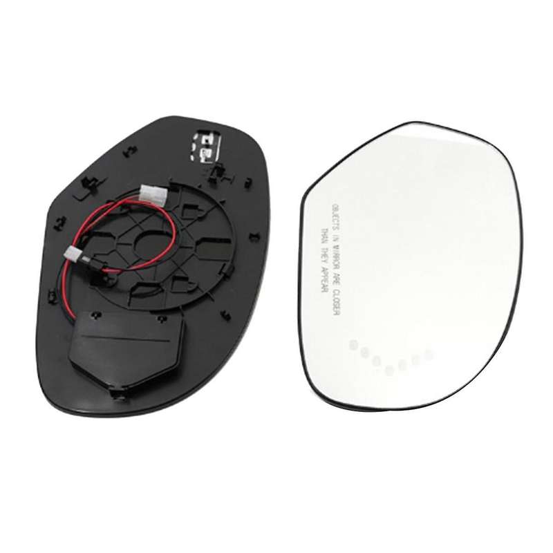 Car Right Heated Rear Mirror Glass for Escalade Esv Ext - - -