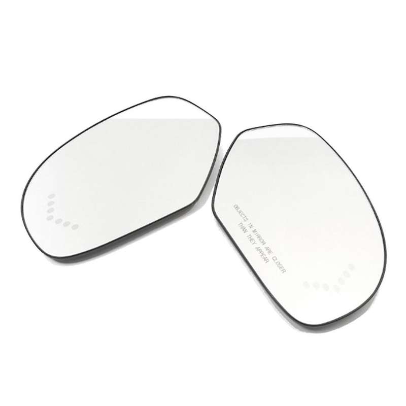 Car Right Heated Rear Mirror Glass for Escalade Esv Ext - - -