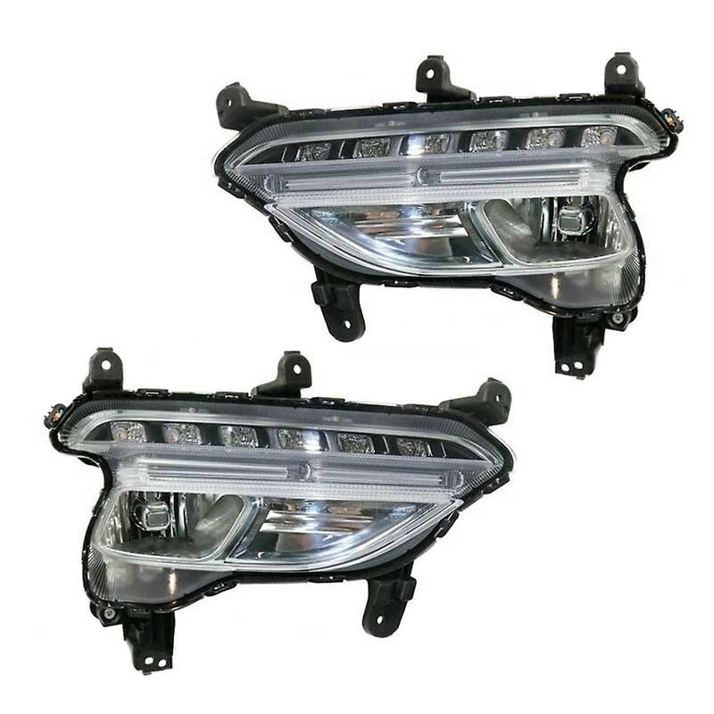 Car Right LED DRL Fog Light for Sport 2016-2018 Auto Driving Lamp Daytime Running Light Bumper Lamp