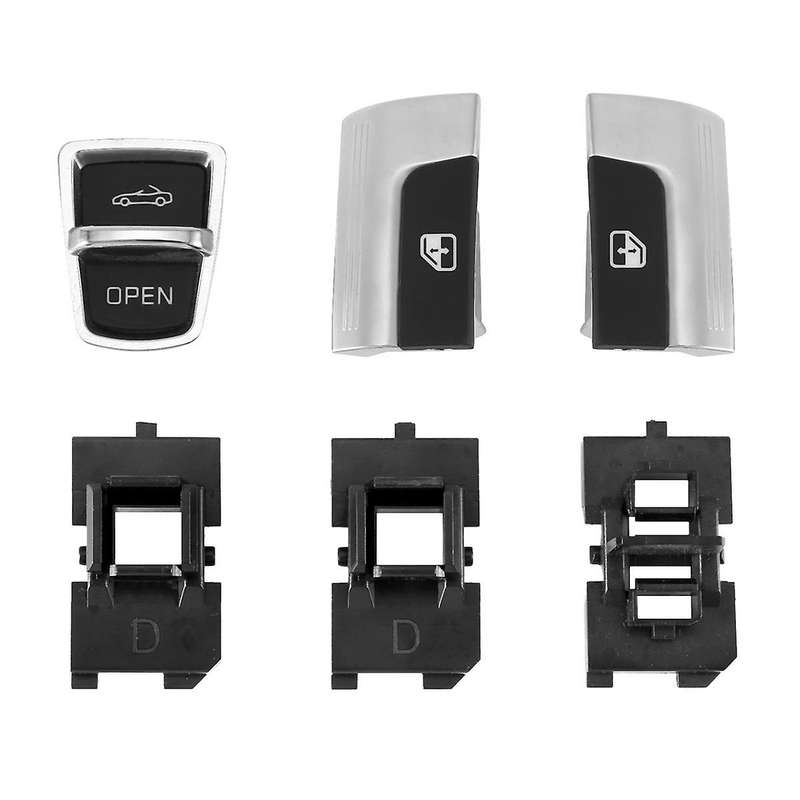 Car Right Left Roof Power Window Switch Button with Supporter for 458 488 Ff 247883 247885 82661100